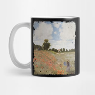 Monet poppies Mug